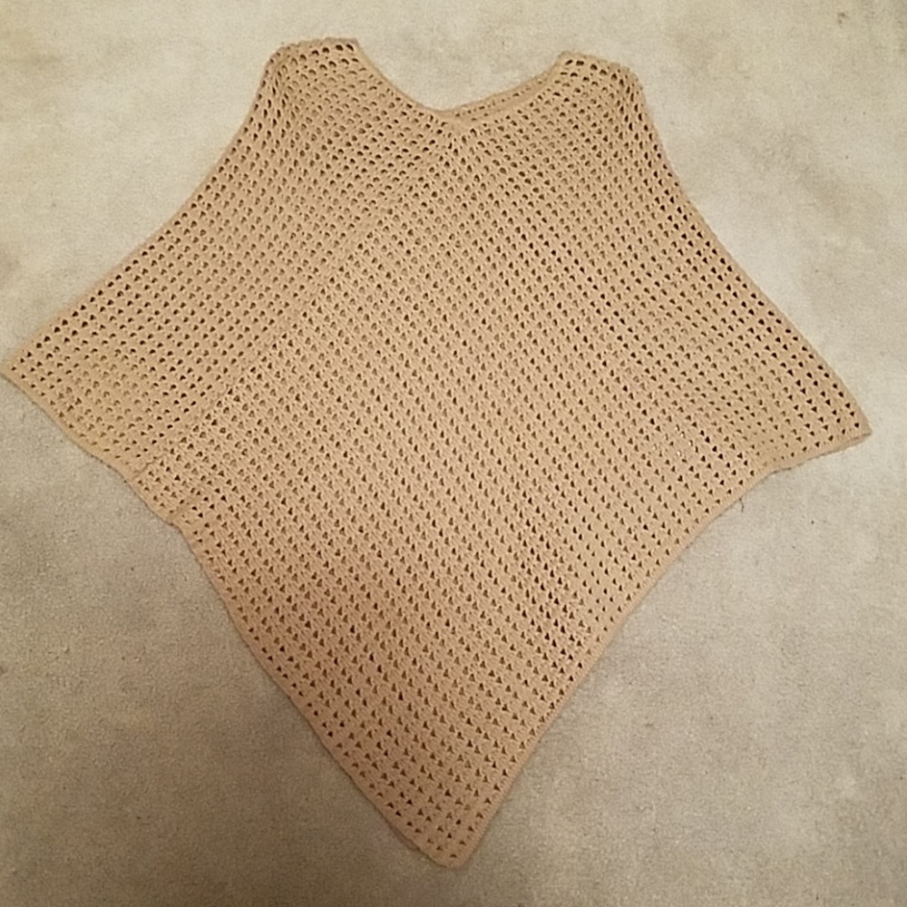 Casusl Corner Crochet poncho